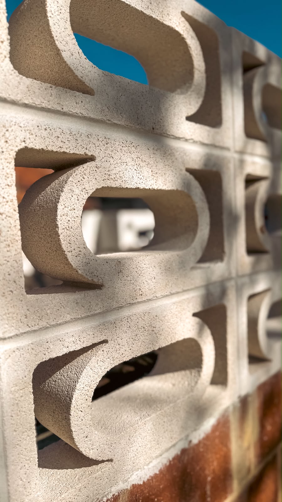 Carnaval breeze block feature wall, Coolbinia - photo 14